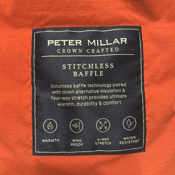 Peter Millar Stitchless Baffle Vest - Picture 3 of 5